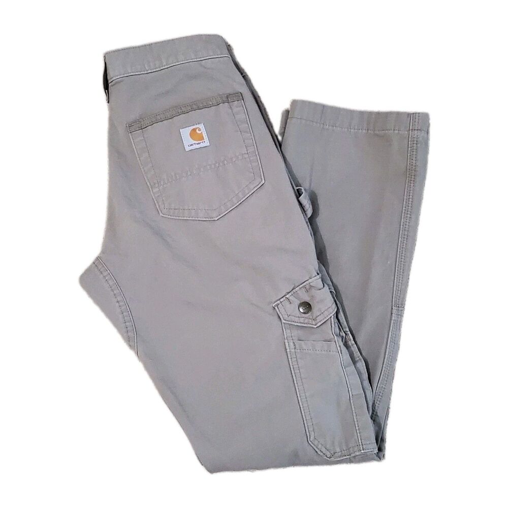 Carhartt Relaxed Fit Ripstop Cargo Work Pants Sz 28x32 Desert